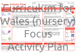 Focus Plan_CfW_Nursery_WALES_EXAMPLE