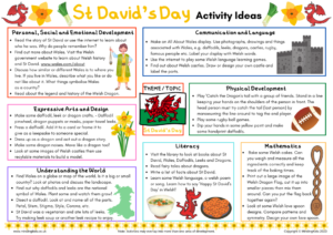 St David’s Day Activity Ideas