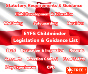 FREE Legislation Checklist_EYFS