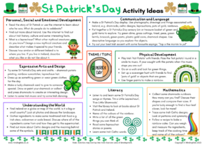 St Patrick’s Day Activity Ideas