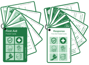 FIRST AID Pocket Cards Example