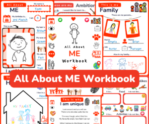 All About ME Workbook Advert