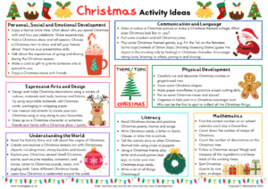 Christmas Activity Ideas