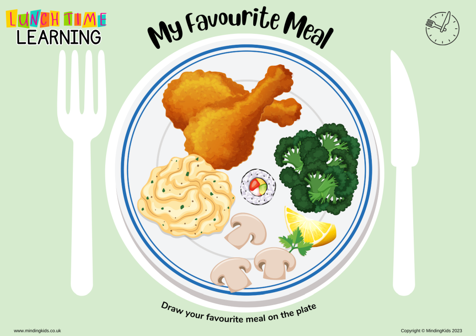 My Favourite Meal EXAMPLE MindingKids