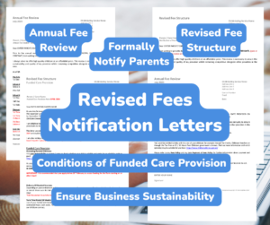 Revised Fees Notification Letters