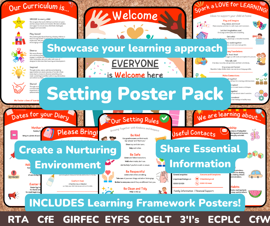 Setting Poster Pack ADVERT