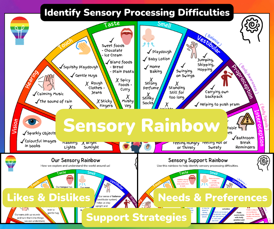 Sensory Rainbow ADVERT