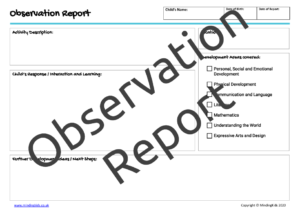 Observation Report_EYFS