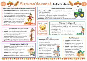 Autumn Harvest Activity Ideas