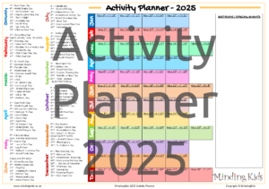 Activity Planner 2025