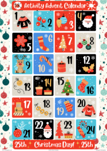 Advent Activity Calendar_Design A