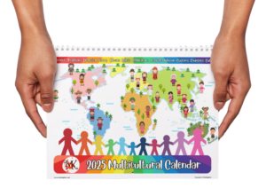 Printed Multicultural Calendar