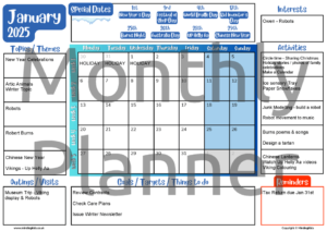 2025 Monthly Planner